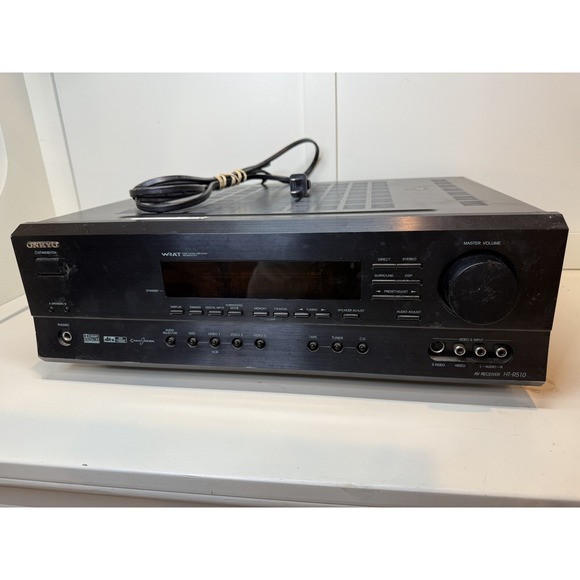 Onkyo HT-R510 Audio / Video Home Theater 6.1 Channel AV Amp Receiver TESTED WORK - Picture 1 of 9